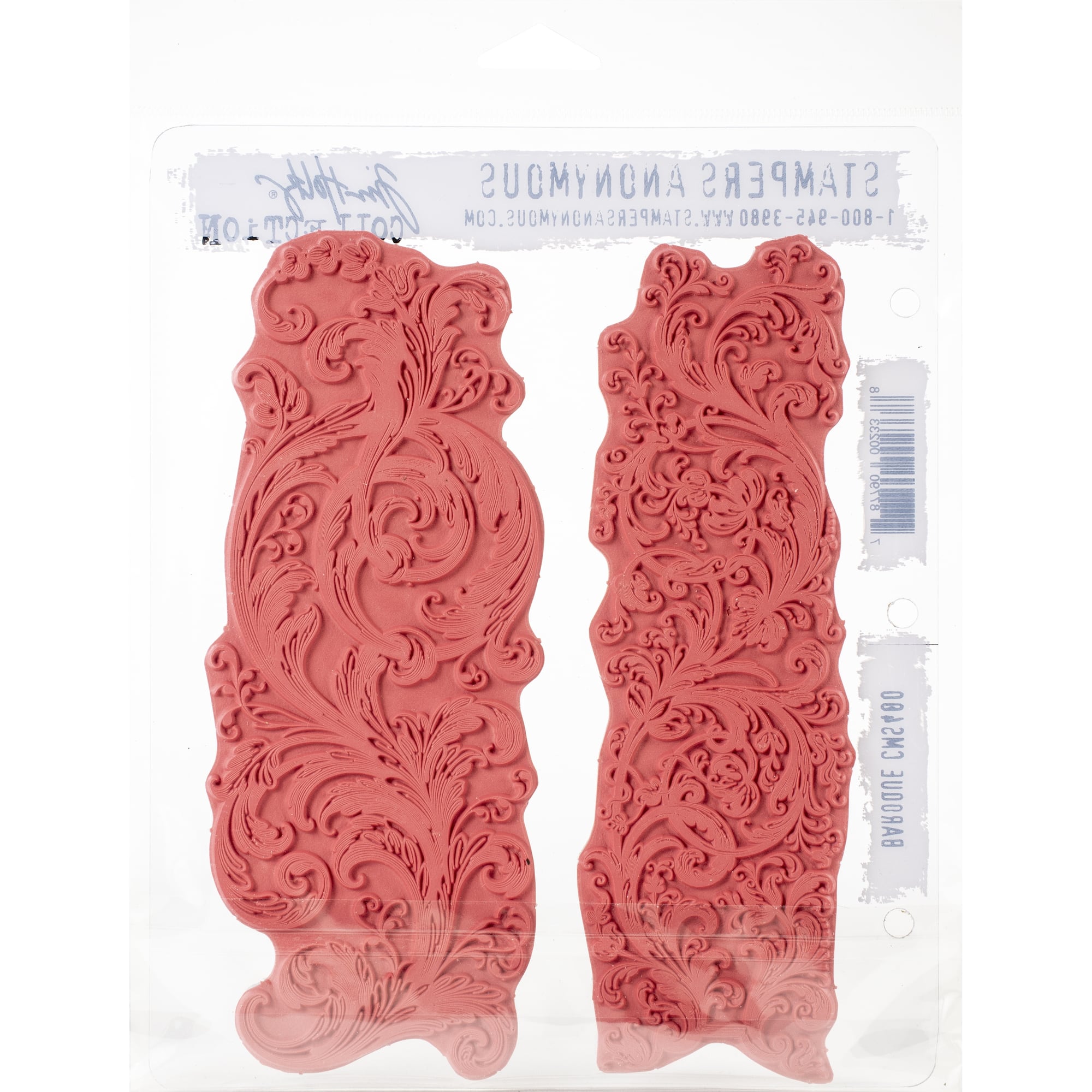 Stampers Anonymous Tim Holtz® Baroque Cling Stamps